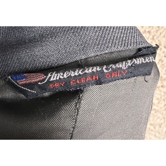 Vtg 70s Greyhound Bus Drivers Howard Uniform Wool ZipUp Jacket Gray Blue Costume - Picture 11 of 16